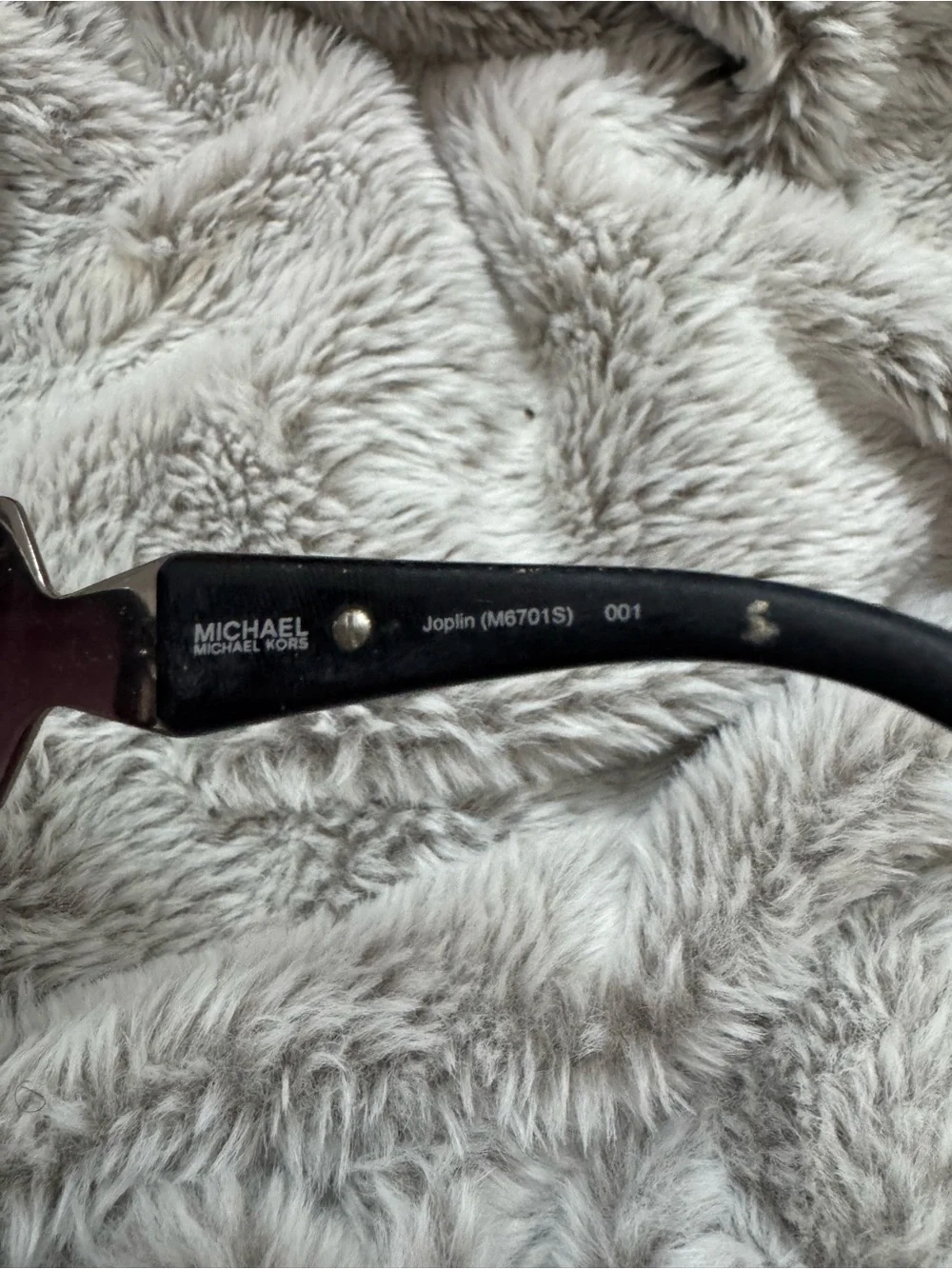 Michael Kors Women's Black Sunglasses with Dark Tinted Lenses